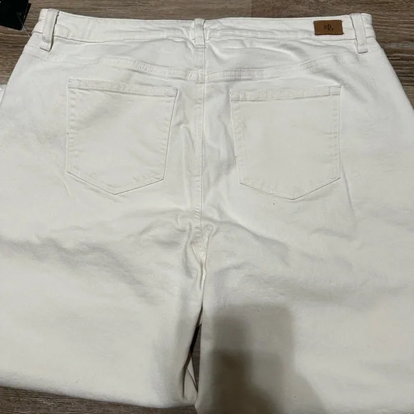 Ralph Lauren Women's Cream Jeans - Picture 6 of 15